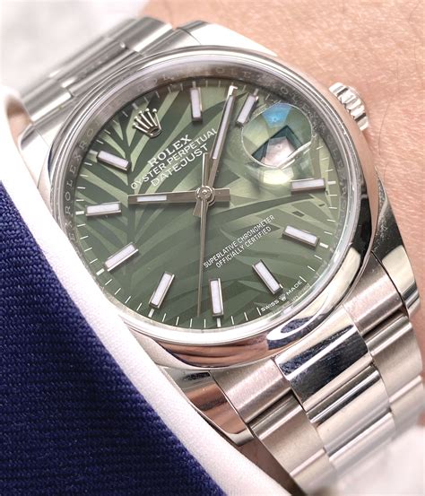 rolex palm dial 36